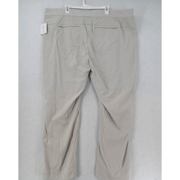 NEW Athleta Women's Plus Size 26 Trekkie Hike Pants Tan Birch - Picture 8 of 10